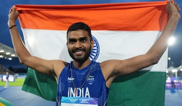 CWG 2026: भारतीय एथलीट सरवेश कुशारे ने रचा इतिहास, लॉन्ग जंप में सिल्वर मेडल जीतने वाले पहले भारतीय बने