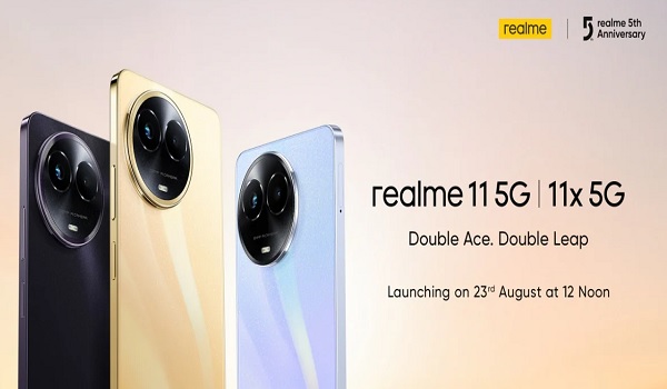 Realme: 11 सीरीज, बड्स एयर 5 सीरीज आज भारत में होंगे लॉन्च, जानिए स्पेसिफिकेशन