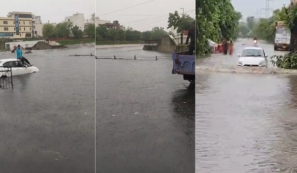 राजस्थान में राहत की बारिश आफत बनकर बरसी, करौली, सीकर समेत कई जिलों में जमकर बरसे मेघ, सड़कें बनी दरिया