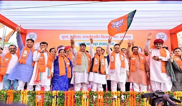 नगर निकाय चुनाव को लेकर भाजपा के प्रचार अभियान का आगाज, CM भजनलाल शर्मा ने प्रचार रथ को हरी झंडी दिखाकर किया रवाना