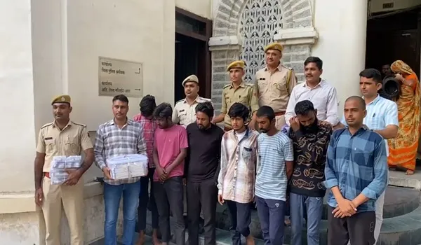 VIDEO: उदयपुर प्रताप नगर थाना पुलिस की बड़ी कार्रवाई, बड़ी मात्रा में बरामद किए नकली नोट, 7 आरोपी गिरफ्तार