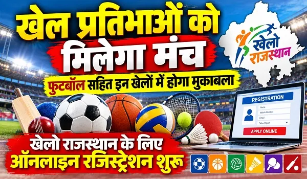 Khelo Rajasthan: खेल प्रतिभाओं को मिलेगा मंच, फुटबॉल सहिता इन खेलों में होगा मुकाबला, खेलो राजस्थान के लिए ऑनलाइन रजिस्ट्रेशन शुरू