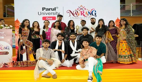 पारूल विश्वविद्यालय, गोवा में परंपरा और एकजुटता के साथ मनाया गया सांस्कृतिक नवरात्रि उत्सव
