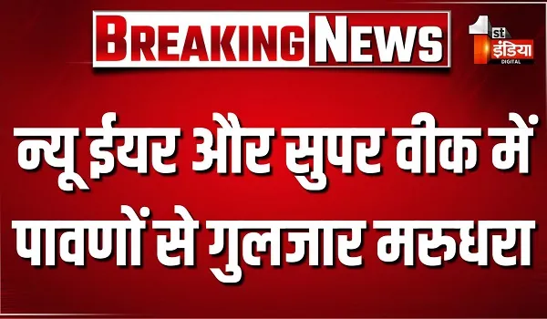 न्यू ईयर और सुपर वीक में पावणों से गुलजार मरुधरा, शीतकालीन अवकाश के चलते राजस्थान में बढ़ी पर्यटकों की आवक