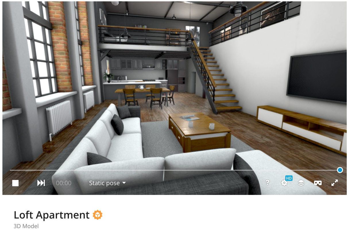 Exempel VR-modell