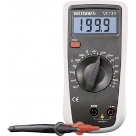 Digitális multiméter, mérőműszer 600V AC/DC Voltcraft VC135