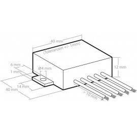 Kemo M031N erősítő modul, 3,5W 2. kép