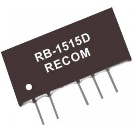 RECOM RB-0505D DC/DC feszültségváltó, nyák 5 V/DC 5 V/DC 100 mA 1 W Kimenetek száma: 2 x Tartalom, t