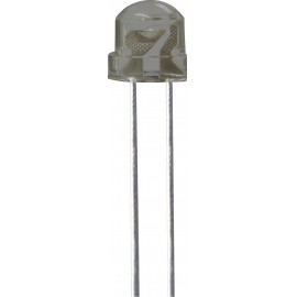 LED 130° 5mm, piros, L-9294SECK