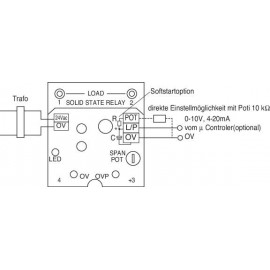 Dimmer és szoft start modul 2. kép