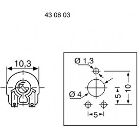 Tapskapcsoló építőkészlet kondenzátor mikrofonnal, max. 15 V/DC, Tru Components 5. kép