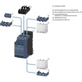 SIEMENS Csendes indító 3RW3017 5 5KW 6. kép