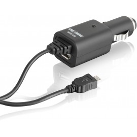 Szivargyújtós Micro USB töltő adapter 12-24V/1A Ansmann Car Charger 5707173-510