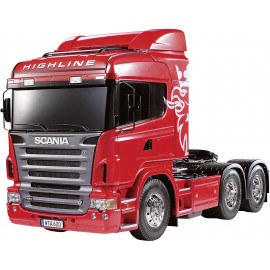 1:14 Tamiya nyerges vontató: Scania R620 építőkészlet