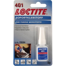 Pillanatragasztó, 5 g, Loctite 401