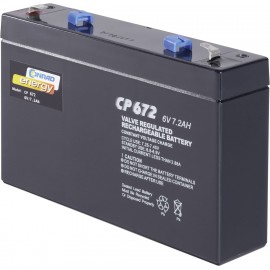 Conrad energy CE6V/7Ah 250129 Ólomakku 6 V 7 Ah Ólom-vlies (AGM) (Sz x Ma x Mé) 151 x 94 x 34 mm 4,8