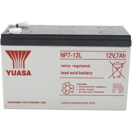 Yuasa zselés ólomakkumulátor, 12V 7Ah, 151x97,5x65mm, NP7-12 L