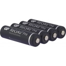 Ceruza akku AA, NiMH, 1,2V 2050 mAh, 4 db, GP ReCyko+ LR06, AA, LR6, AAB4E, AM3, 815, E91, LR6N 5. kép