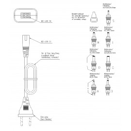 Univerzális hálózati adapter, asztali tápegység 5 - 15 V/DC 2250mA max.27W Ansmann APS2250L 5311133- 5. kép