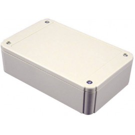 Hammond Electronics projekt műanyag műszerház, IP54, 80x60x40 mm, szürke, RL6115