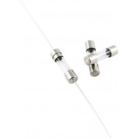 Üvegcsöves biztosíték oltóanyaggal 5 x 20 mm, 0,5 A, 250 V, mT, 10 db, ESKA 521.014 0,5A