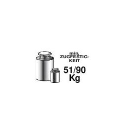 Duplafejű kábelkötegelő 285 x 9 mm, fekete, 1 db, PB Fastener 6502 2. kép