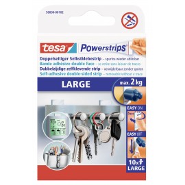 Kétoldalas ragasztólapok  10 db  TESA®POWERSTRIPS®