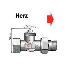 Adapter Herz radiátorszelephez M28,5x1,5, 700 100 004 3. kép