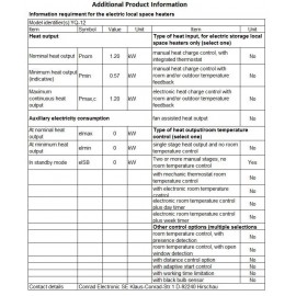 Halogén hősugárzó 400/800/1200W, ezüst/fekete, 30 m², Basetech YQ-12 2. kép