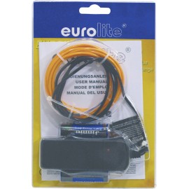 Elektrolumineszcens fényzsinór  narancs  2 mm x 2 m  eurolite 2. kép