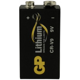 9V-os elem, lítium, 9V, 800 mAh, GP CR-9V 6LR61, 6LR21, 6AM6, 6LP3146, MN1604, A1604, E Block, LR22 3. kép