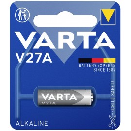 27A alkáli elem, távirányító elem, 12V 21 mAh, Varta Professional A27, E27A, V27A, V27PX, V27GA, L72