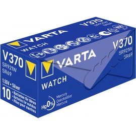 370 gombelem, ezüstoxid, 1,55V, 30 mAh, Varta SR920W, SR69, SR921, V370, D370, 620, Z, 280‑51, SB‑BN 3. kép