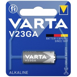 23A alkáli elem, távirányító elem, 12V 50 mAh, Varta Professional A23, E23A, V23A, V23PX, V23GA, L10 2. kép