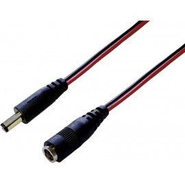 BKL Electronic DC táp hosszabbító kábel, 5,5x2,5 mm, 3m