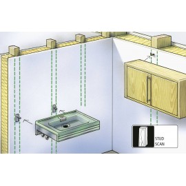 Vezetékkereső, fémkereső, gerendakereső műszer LCD kijelzővel Laserliner MultiFinder Plus 080.965A 8. kép