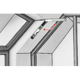 Elektronikus szögmérő, 60 cm, LaserLiner ArcoMaster 075.131A 7. kép