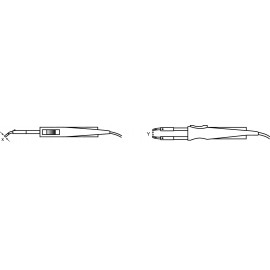 Weller WTA-1 hajlított, keskenyedő, kétoldalt csapott, véső formájú pákahegy, forrasztóhegy 1.0 mm