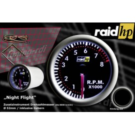 Fordulatszámmérő műszer autóba Rapid hp NightFlight 2. kép