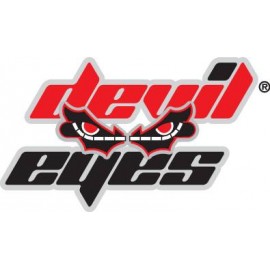 Devil Eyes LED-es nappali fényszórók, 5 LED, 160x25x55,1 mm, ezüst 5. kép