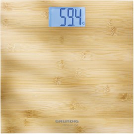 Digitális személymérleg, bambusz, 180 kg, Grundig PS4110 2. kép