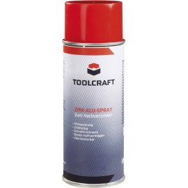 Cink-Alu spray, rozsdavédő galvanizáló felület felújító spray 400 ml Toolcraft 886529