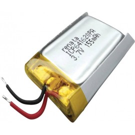 Renata lítium-polimer akku 3,7 V, 165 mAh, 21,5 x 16 x 6,9 mm, ICP641620PA