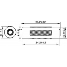 Sztereó 3,5 jack közösítő adapter, fekete, SpeaKa Professional 50118 3. kép