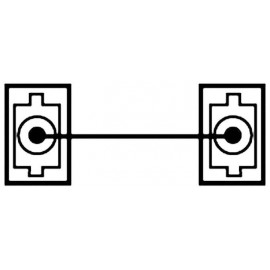 Digitális optikai audio közösítő adapter, 1x Toslink aljzat - 1x Toslink aljzat, fekete, Speaka Prof 5. kép