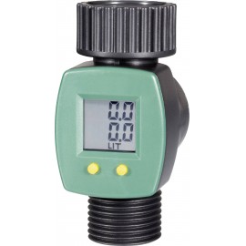 Víz átfolyásmérő, zöld/fekete 2. kép
