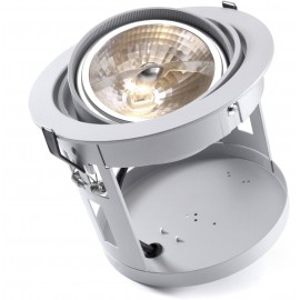 Downlight, 1 x 100 W, szürke, Sygonix Bari 34647R 4. kép