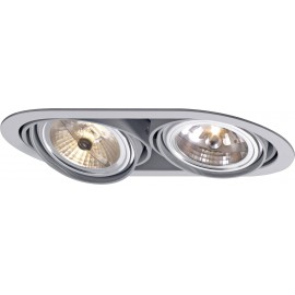 Downlight, 2 x 100 W, szürke, Sygonix Bari 34649V 3. kép