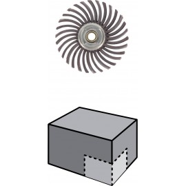 DREMEL EZ SpeedClic 471S Rétegeltávolító kefe, szemcseméret: 36, 2615S471JA 5. kép