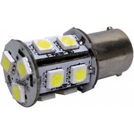 SMD LED-es izzó BA15S foglalattal fehér 20 x 43 mm Eufab